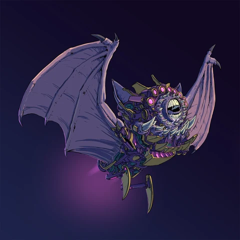 CryptoBatz x MechaChaotic 001